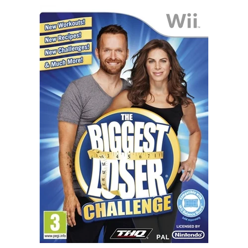 Wii - The Biggest Loser Challenge (3) Preowned