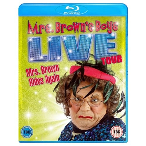 Blu-Ray - Mrs. Brown's Boys Live Tour Rides Again (15) Preowned