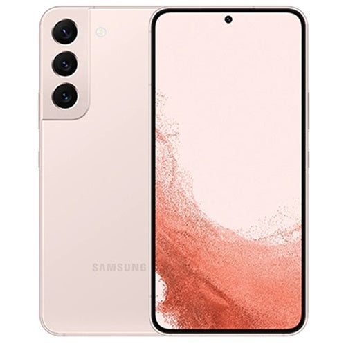 Samsung Galaxy S22 Plus 5G 128GB Dual Sim Unlocked Pink Gold Grade B Preowned