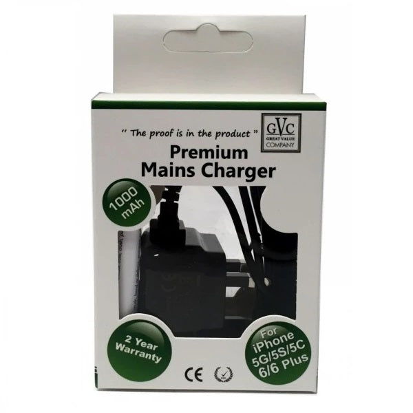 GVC - PREMIUM USB MAINS CHARGER