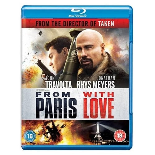 Blu-Ray - From Paris With Love (15) Preowned