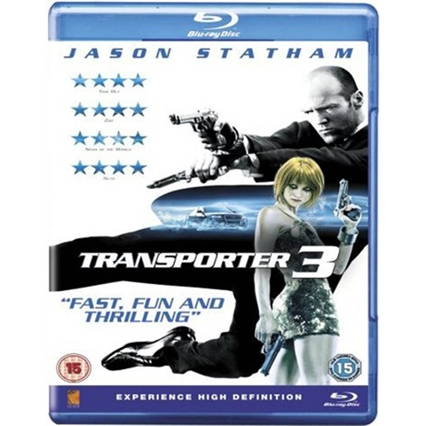 Blu-Ray - Transporter 3 (15) Preowned