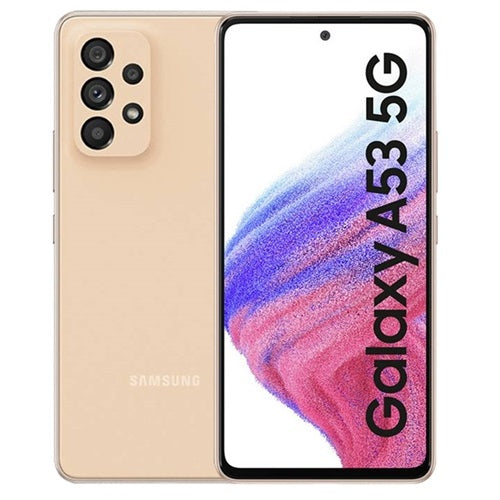 Samsung A53 5G 128GB Dual Sim Unlocked Awesome Peach Grade B Preowned