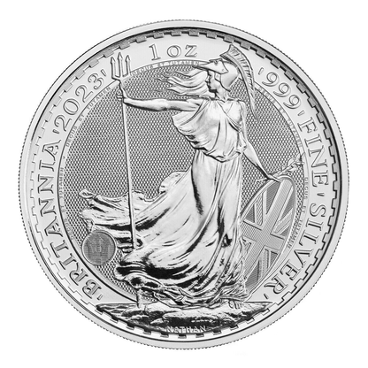 2023 King Charles III First Release Britannia 1oz Fine Silver