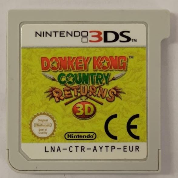 3DS - Donkey Kong Country Returns 3D Unboxed (3) Preowned