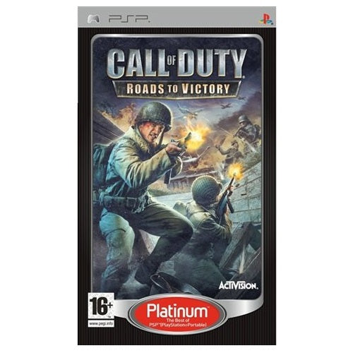 PSP - Call of Duty Roads To Victory (15) Preowned