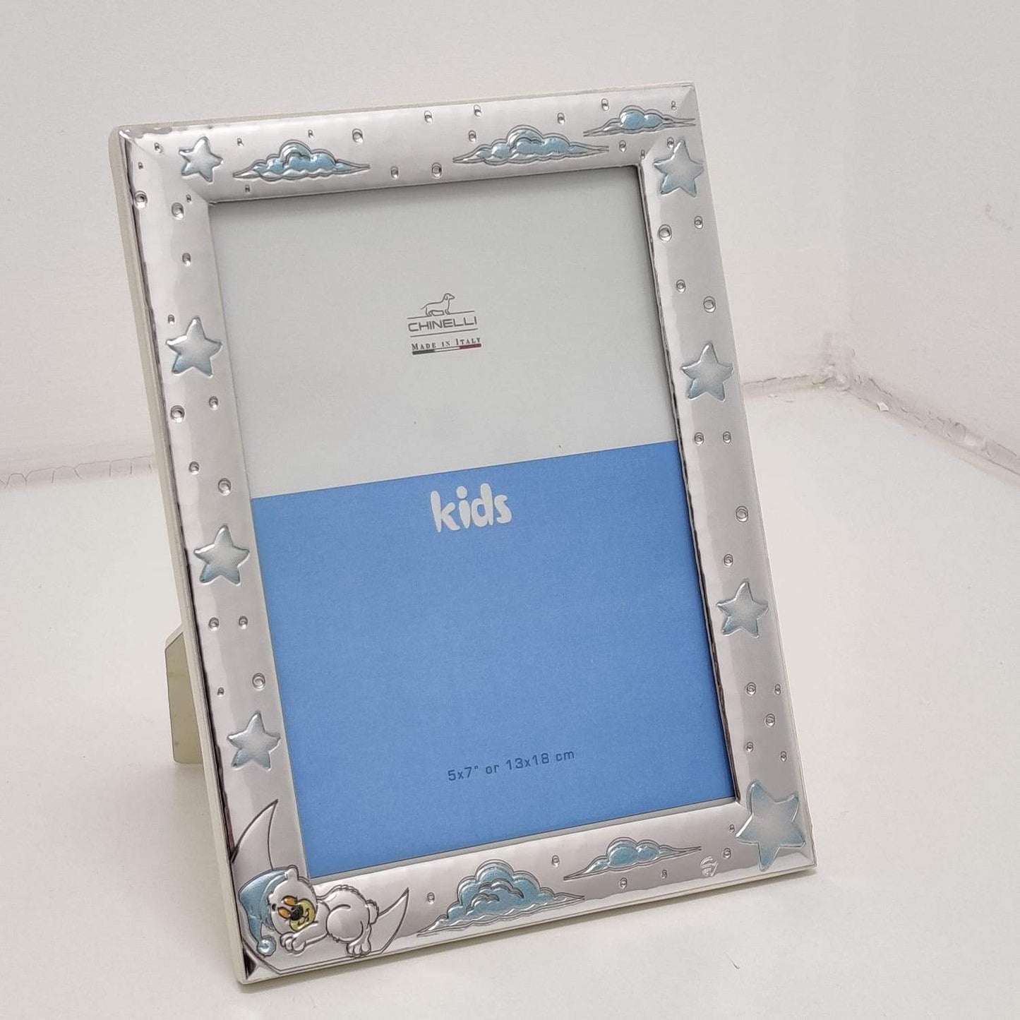 Chinelli Medium Blue Stars Photo Frame 5x7 Inch Or 13x18cm