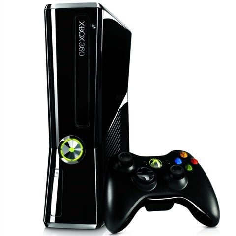 Xbox 360 Slim 250GB Black Console No Contoller Discounted Preowned