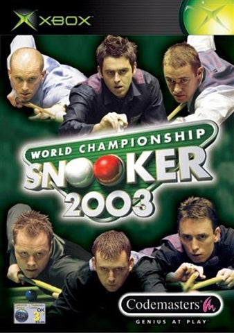 Xbox - World Championship Snooker 2003 (3+) Preowned Preowned