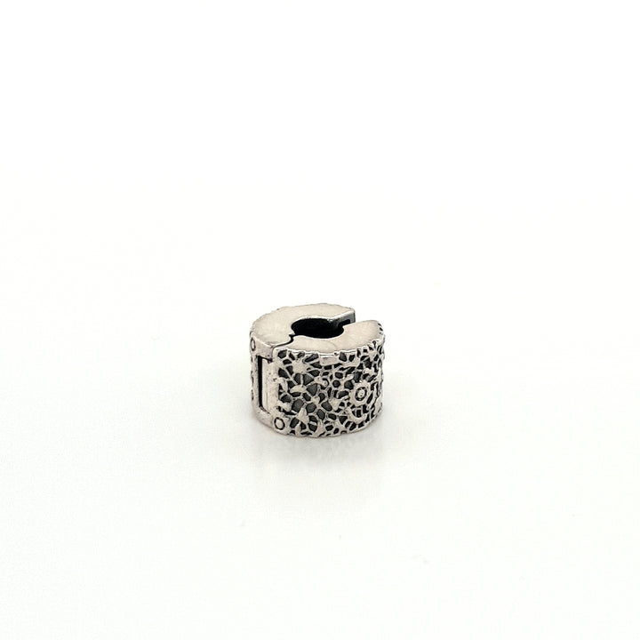 925 Silver Pandora Web Clasp Charm Approx 2.5g Preowned