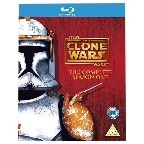 Blu-Ray - Star Wars The Clone Wars The Complete Season One (PG) Preowned