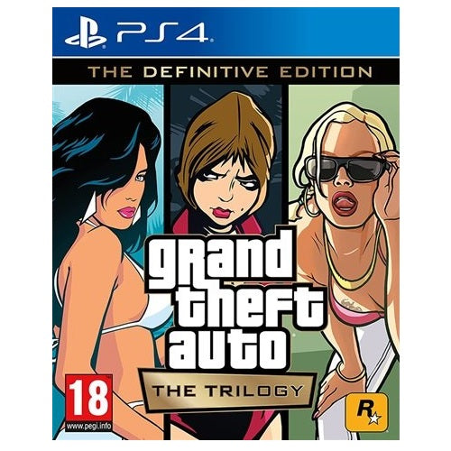 PS4 - Grand Theft Auto: The Trilogy The Definitive Edition (18) Preowned