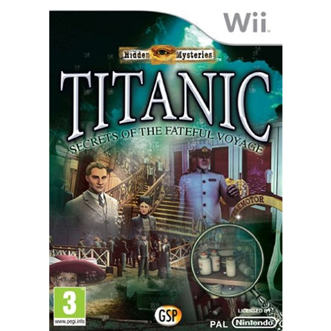 Wii - Hidden Mysteries: Titanic (3) Preowned