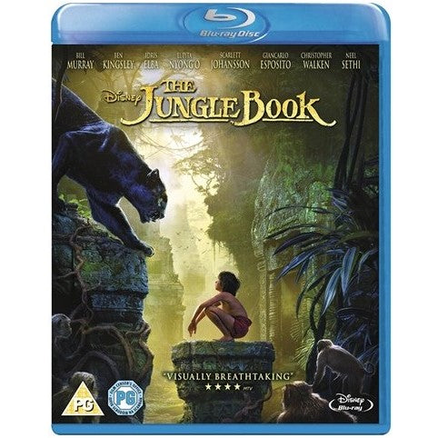 Blu-Ray - Disney The Jungle Book [2016] (PG) Preowned