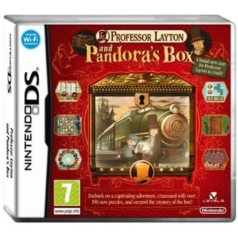 DS - Professor Layton and Pandora's Box (7) Preowned