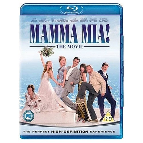 Blu-Ray - Mamma Mia! The Movie (PG) Preowned