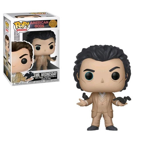 Funko Pop! - American Gods [680] Mr. Wednesday (3+) Preowned