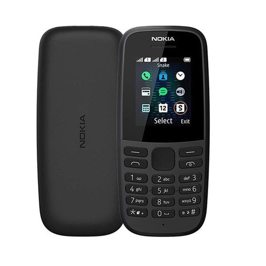 Nokia 105 (2019) Black Unlocked Grade B Preowned