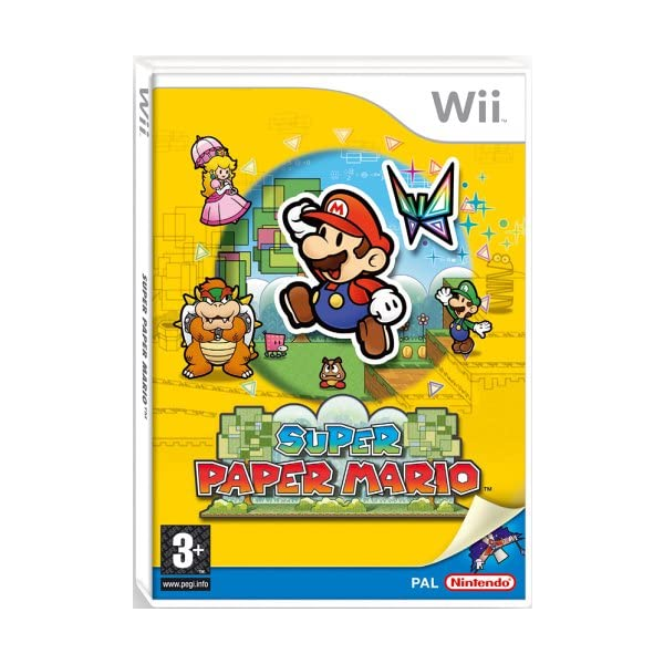 Wii - Super Paper Mario (3+) Preowned