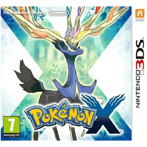 3DS - Pokemon X (7) Preowned