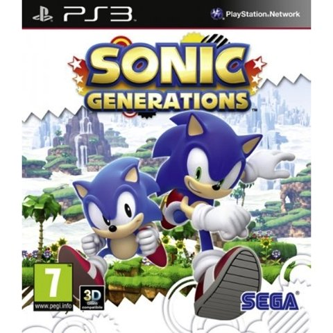 PS3 - Sonic Generations (7) Preowned