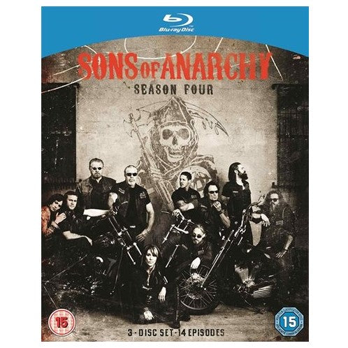 Blu-Ray Boxset - Sons Of Anarchy Complete Season 4 (15) Preowned