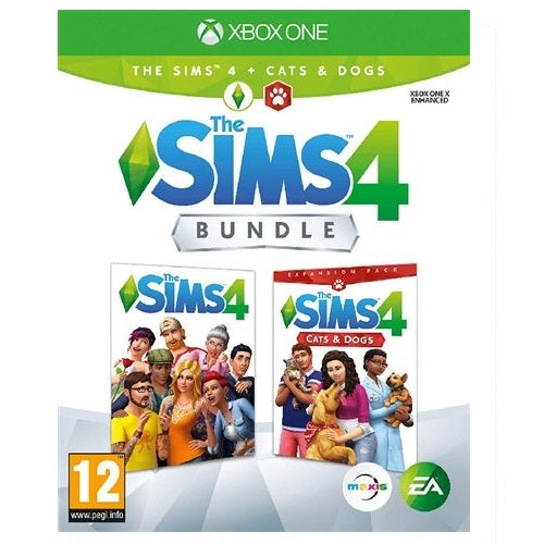 Xbox One - The Sims 4 Bundle Cats & Dogs (12) Preowned