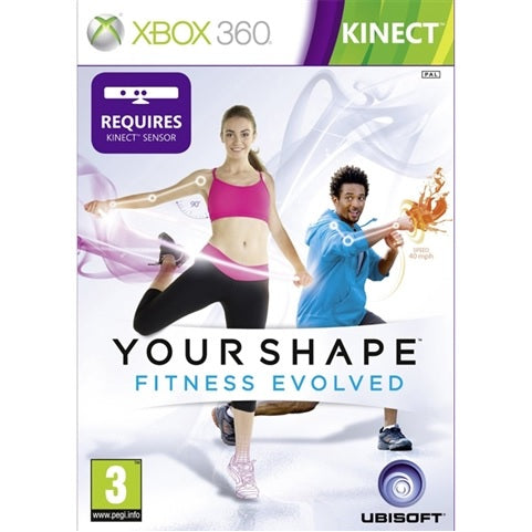 Xbox 360 - Your Shape Fitness Evolved (3) Preowned